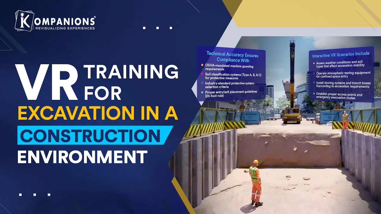 exvaction safety training in VR