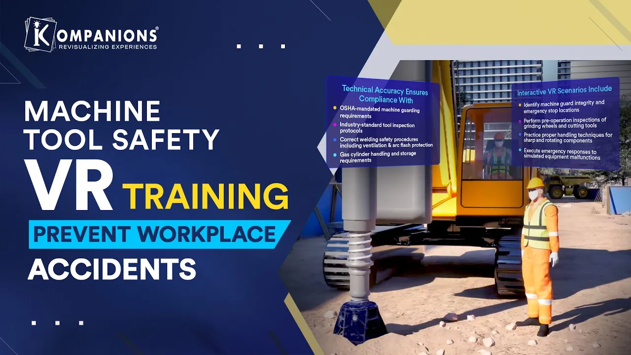 machine tool safety on VR