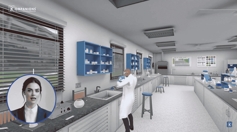 VR for chemical safety training