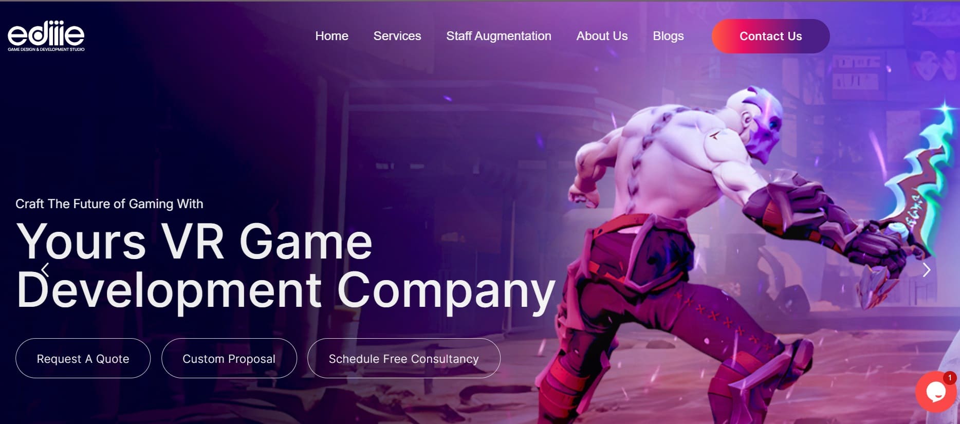 ediiie vr game development company