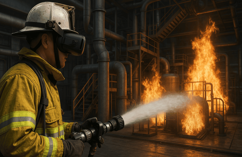 VR Fire Extinguisher Safety Training